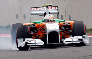 Resta gets one point for Force India from Korean GP